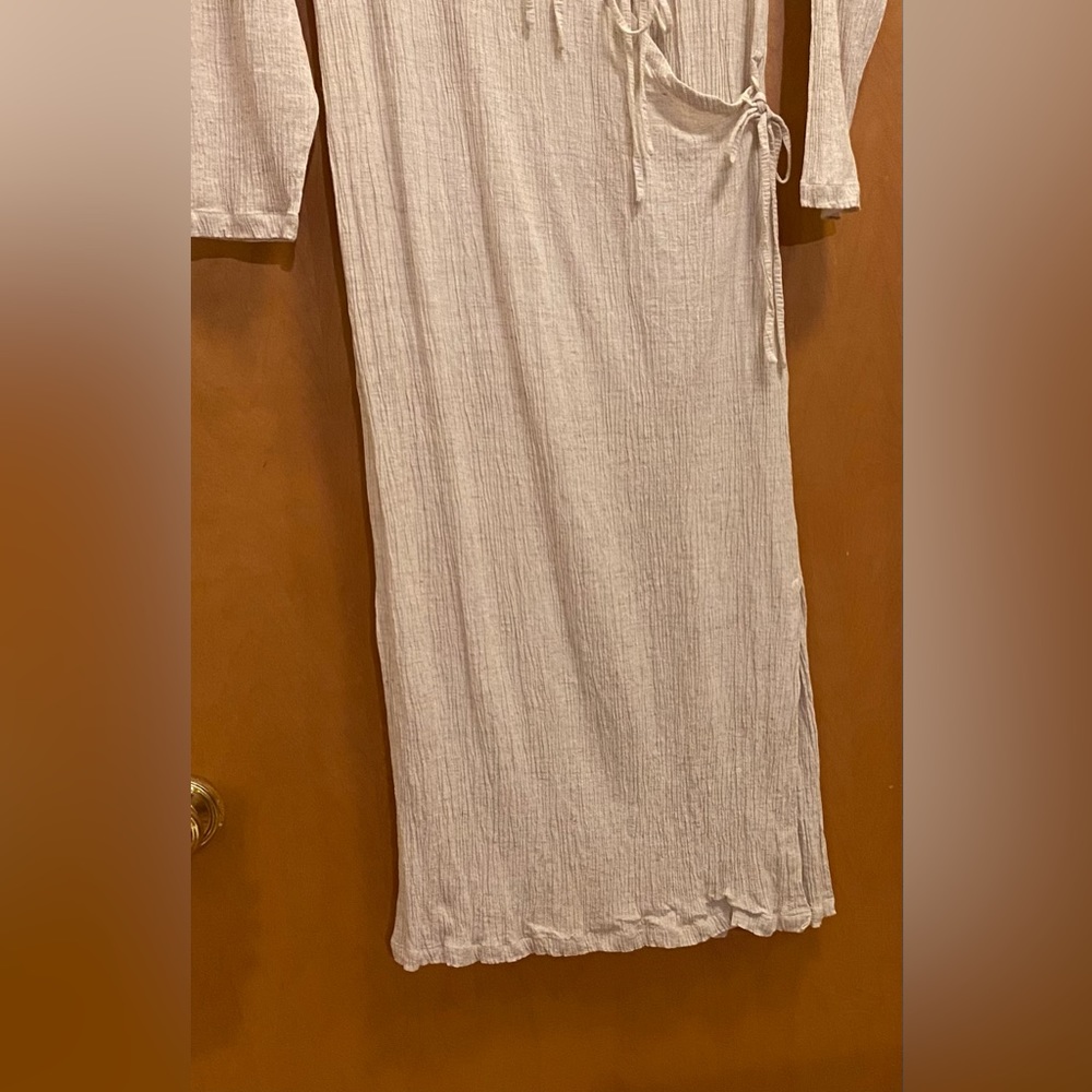 The Planet Cream Rayon Dress made in Indonesia - Picture 3 of 7